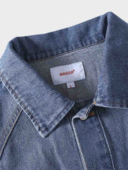 エイジングウォッシュデニムベスト