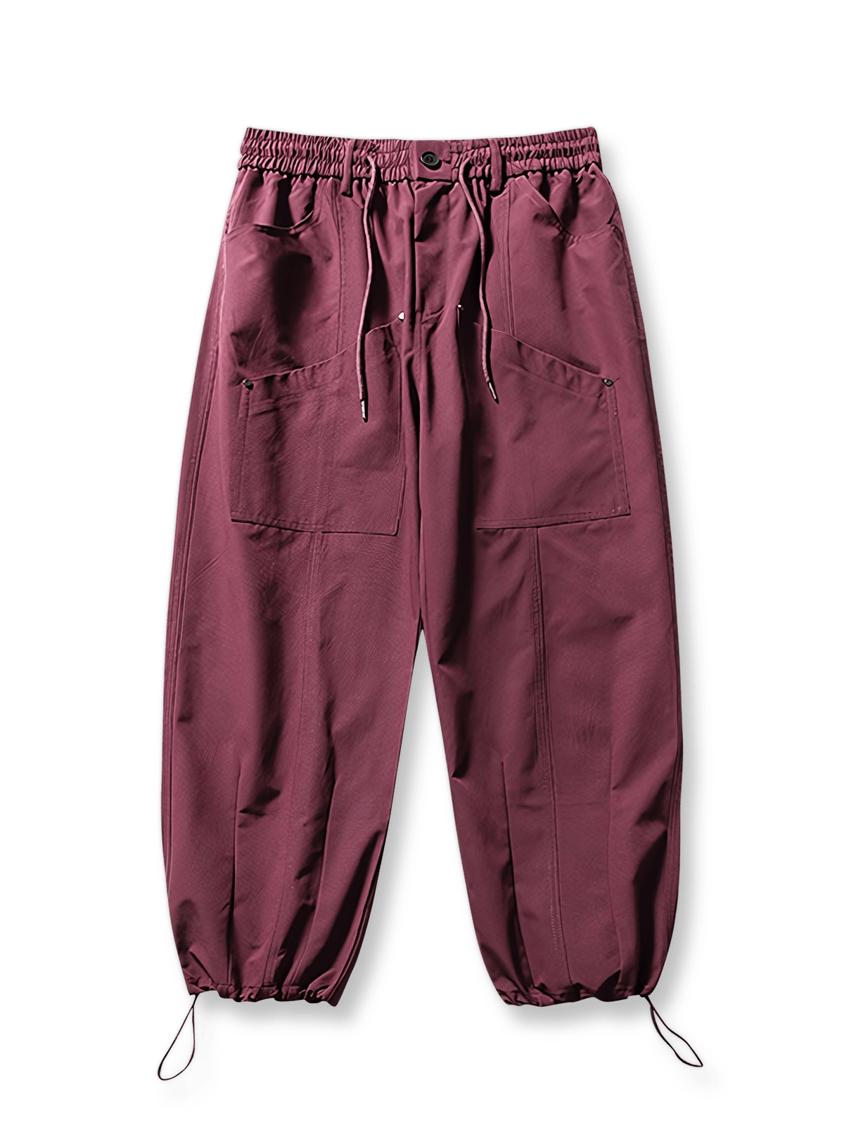カーゴポケットドローコード ストレートパンツ全体