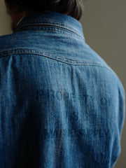 クラシック デニム ウォッシュ シャツ