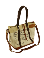 アメリカンヴィンテージキャンバストートバッグ正面図