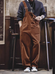 コットンコーデュロイ オーバーオール