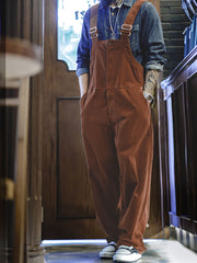 コットンコーデュロイ オーバーオール