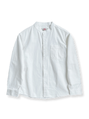 製品画像: シングルサイドポケット立襟シャツの全体画像