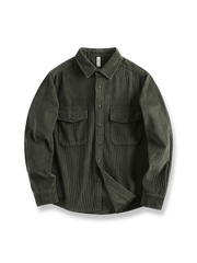 製品画像: アメリカンヴィンテージコーデュロイワークシャツジャケットの正面展示