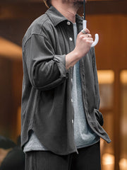 ジャカード ニット シャツジャケット