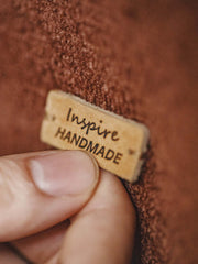 シェニールハーフジップ襟付き長袖ポロシャツ