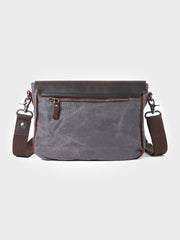 オイルワックス キャンバス ショルダーバッグ