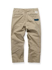 コントラストパッチワークワークパンツ平置き画像