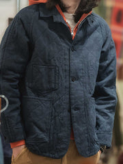 キルティング ワークジャケット