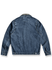 製品画像: ヘビーデューティウォッシュドヴィンテージデニムジャケットの正面図