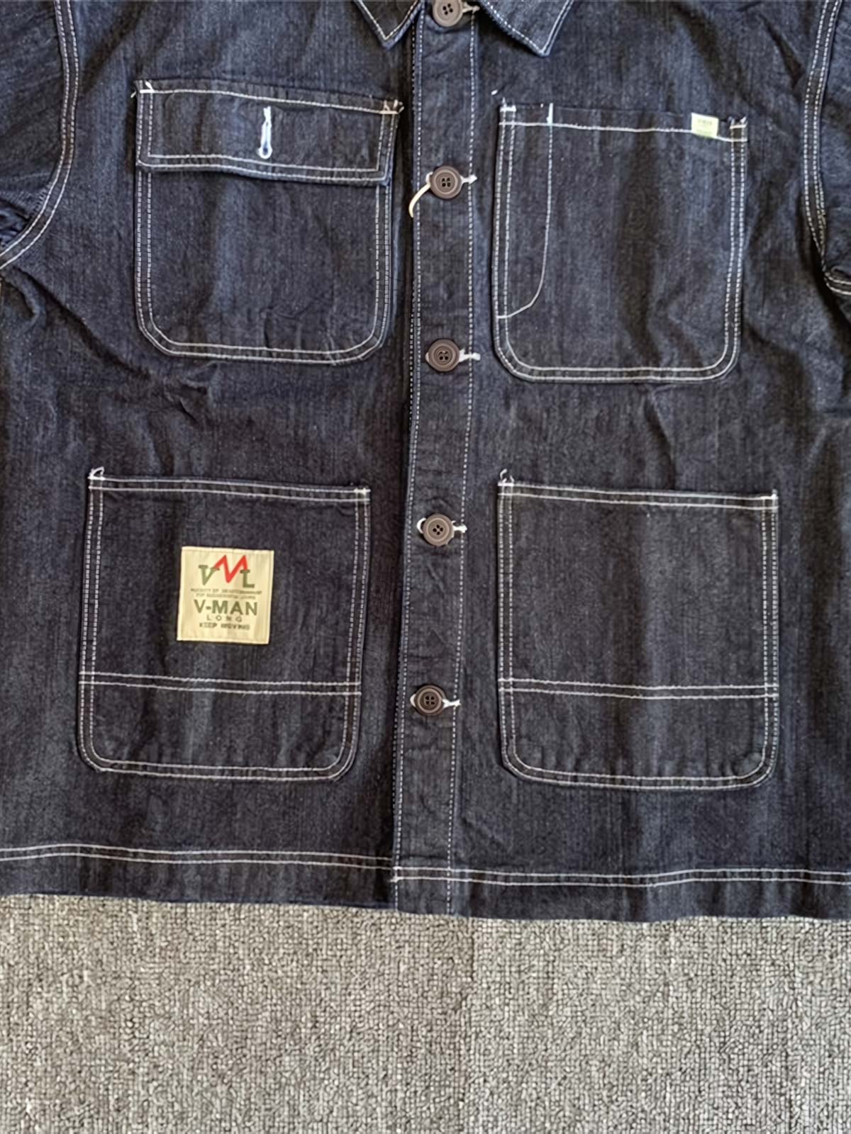 ポケットとウォッシュ加工の質感