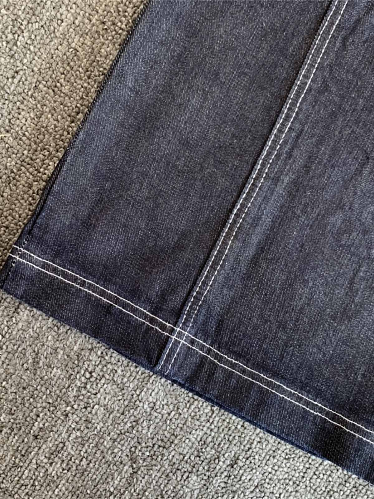 ポケットとウォッシュ加工の質感