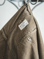 コーデュロイ ストレート ロングパンツ