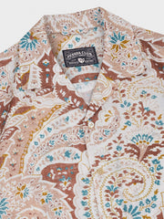 エスニック調総柄 アロハシャツ