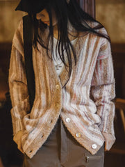 カラーストライプ ニット