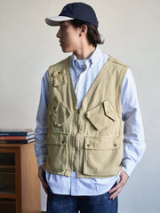 アウトドア マルチポケット作業用ベスト