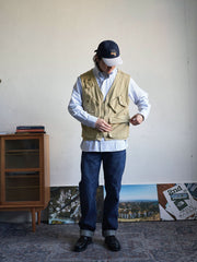 アウトドア マルチポケット作業用ベスト