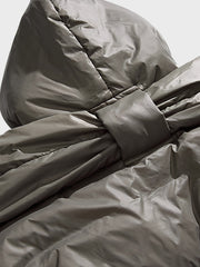 スカーフ 中綿ジャケット