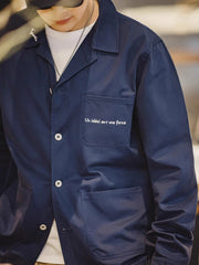 マルチポケット  刺繍入りジャケット