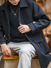 ウール ロングコート