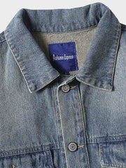 ウォッシュ加工 デニムジャケット