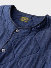 デニム コットン ライニング  ジャケット