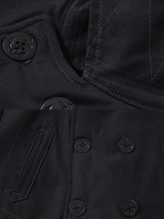 裏起毛 ウール ダブルブレスト ジャケット