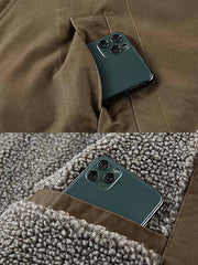 裏起毛フリース ライニング ジャケット