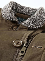 裏起毛フリース ライニング ジャケット