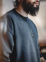 シェニール 丸襟 スウェット