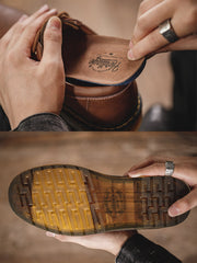 クレイジーホース レザー ブーツ