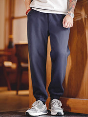 無地 ドローコード スウェット ジョガーパンツ