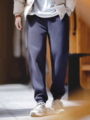 無地 ドローコード スウェット ジョガーパンツ