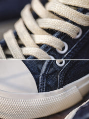 海軍 トレーニング シューズ  レトロ デニム