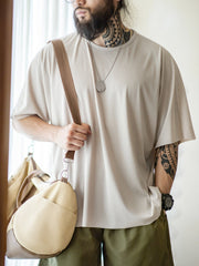 アイスシルクニット インサート 半袖Tシャツ