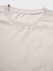 ホワイトコットン 丸襟Tシャツ