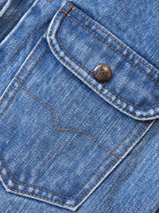 レトロウォッシュデニム18ozショートジャケット