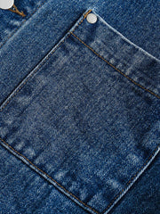 2色 立体ポケット デニムジャケット