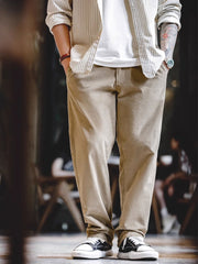 21ウェル 2色 グルカコーデュロイ スラックス