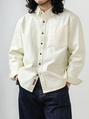 4色 ウォッシュド ヘビーウェイトシャツ