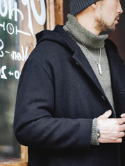 IVY LOOK ネイビー ウールコート