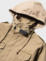 M65ス フード付き ミリタリージャケット