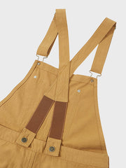 キャンバスオーバーオール