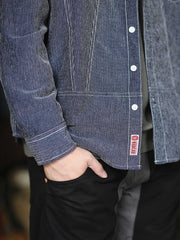 コーデュロイ ワークシャツ