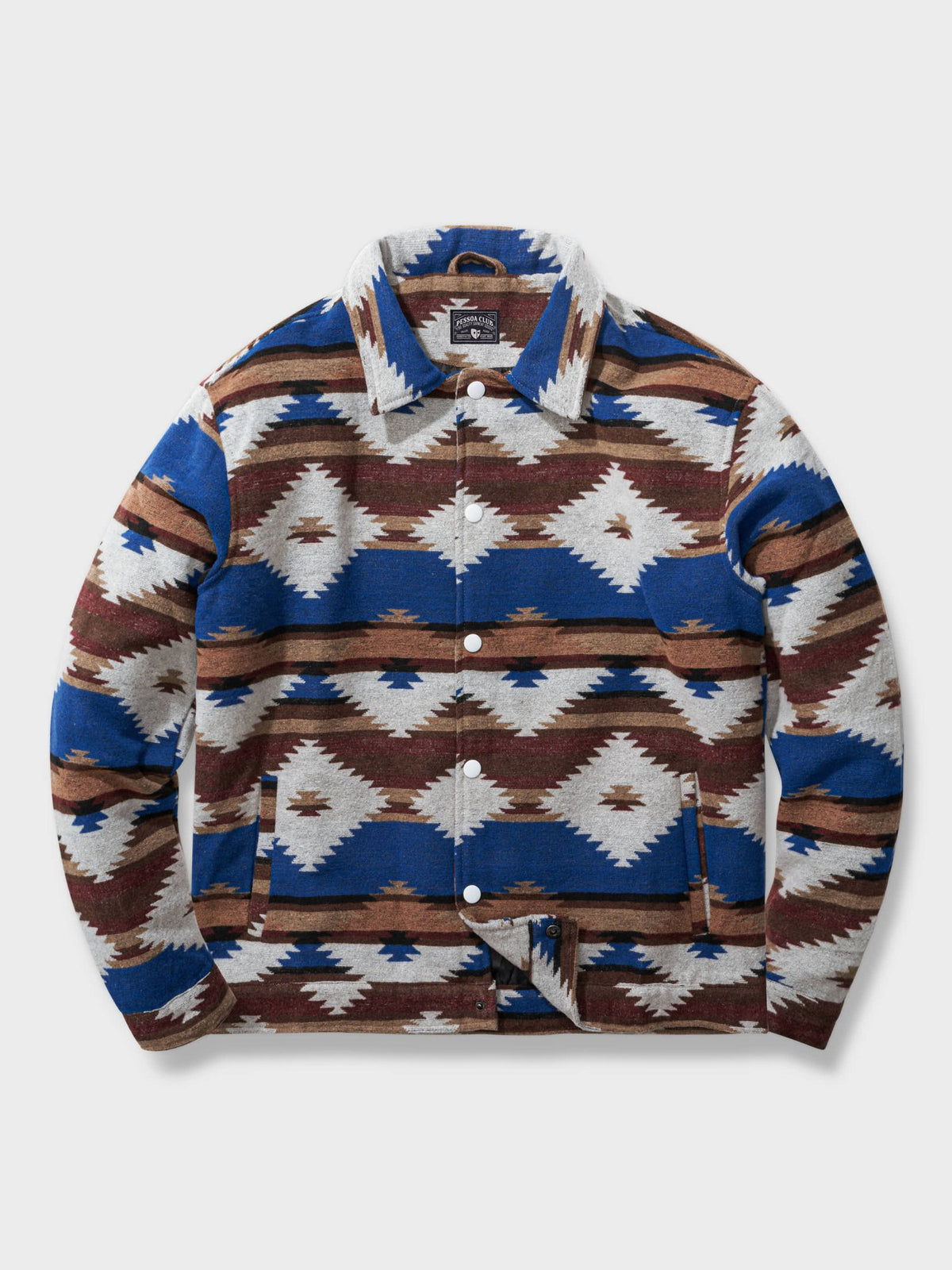 ナバホジャカード織りニットジャケット