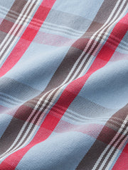 セルヴィッチ チェック柄 ワークシャツ