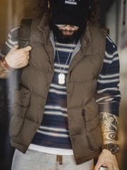 薄手 ダウン ベスト