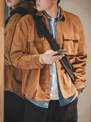 コーデュロイ ワーク ジャケット