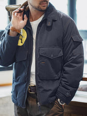 コットン ボンバージャケット