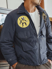 コットン ボンバージャケット